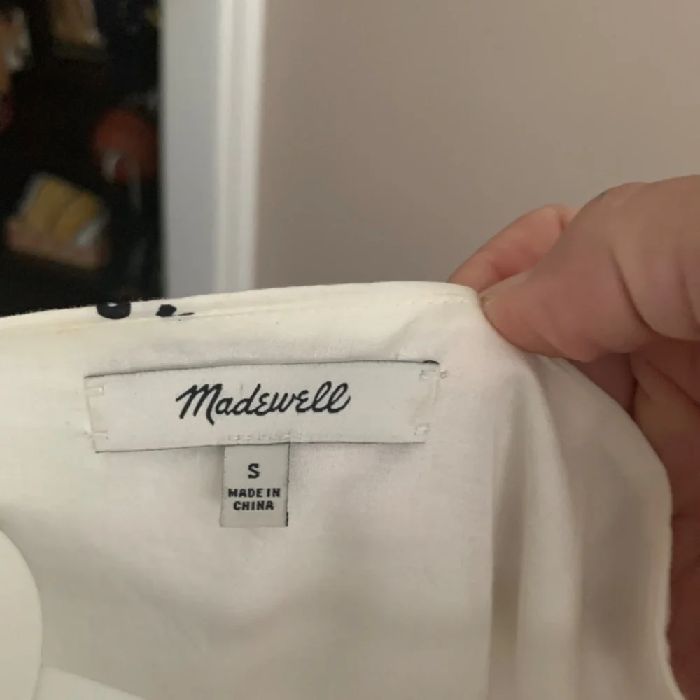 Madewell Making Faces tiered‎ dress. Retail 128 . Worn once